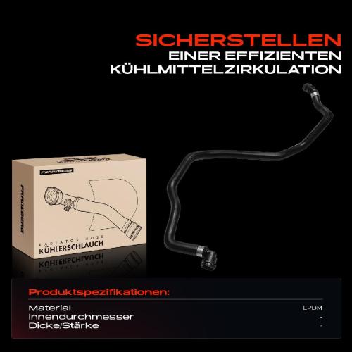 1x Kühlerschlauch Kühlwasserschlauch für BMW X3 F97 G01 G08 X4 F98 G02 1.6L 2.0L Bild 1x Kühlerschlauch Kühlwasserschlauch für BMW X3 F97 G01 G08 X4 F98 G02 1.6L 2.0L