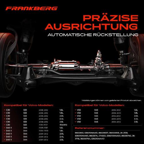 1x Lenkgetriebe Servolenkgetriebe für Volvo C30 533 C70 II S40 II 544 V50 Bild 1x Lenkgetriebe Servolenkgetriebe für Volvo C30 533 C70 II S40 II 544 V50