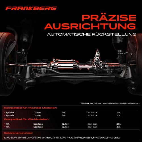 1x Lenkgetriebe Servolenkgetriebe für Hyundai Tucson JM KIA Sportage JE KM 2.0L 2.7L Bild 1x Lenkgetriebe Servolenkgetriebe für Hyundai Tucson JM KIA Sportage JE KM 2.0L 2.7L