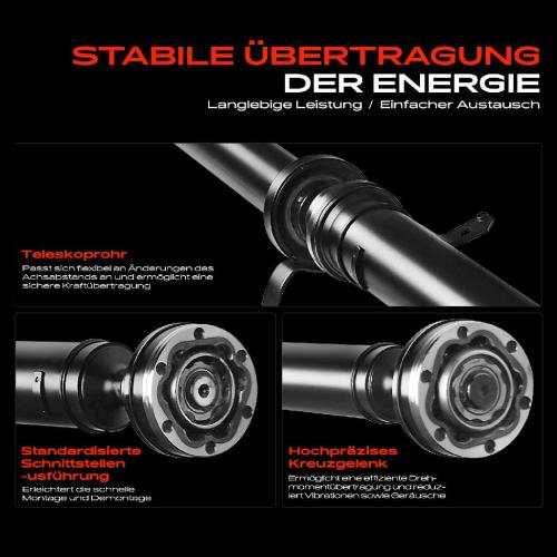 Frankberg 1x Kardanwelle Gelenkwelle Hinterachse für Audi A4 8E2 8EC A4 Avant 8E5 8ED 1.8L 3.0L 3.1L 2000-2008 Bild Frankberg 1x Kardanwelle Gelenkwelle Hinterachse für Audi A4 8E2 8EC A4 Avant 8E5 8ED 1.8L 3.0L 3.1L 2000-2008