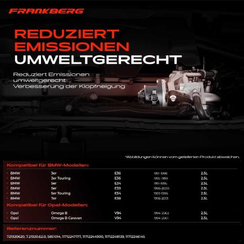 1x AGR-Ventil Abgasrückführungsventil für BMW E36 E34 E39 E34 7er E38 Opel Omega B V94 Omega B Caravan Bild 1x AGR-Ventil Abgasrückführungsventil für BMW E36 E34 E39 E34 7er E38 Opel Omega B V94 Omega B Caravan