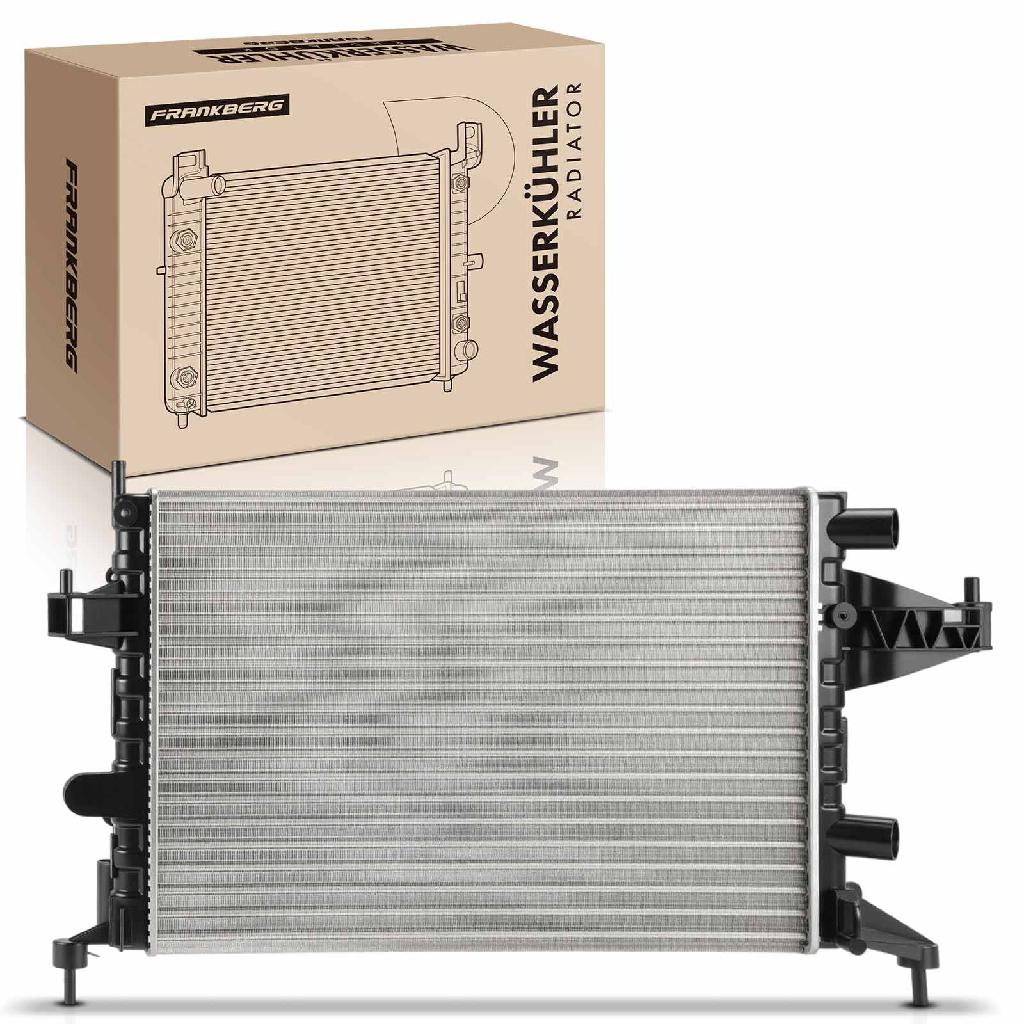 Frankberg 1x Kühler Wasserkühler Motorkühler für Opel Corsa C X01 Tigra Twintop X04