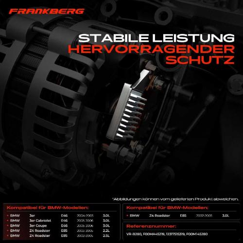 1x Lichtmaschinenregler Generatorregler für BMW 3er Cabriolet E46 Z4 Roadster E85 Bild 1x Lichtmaschinenregler Generatorregler für BMW 3er Cabriolet E46 Z4 Roadster E85