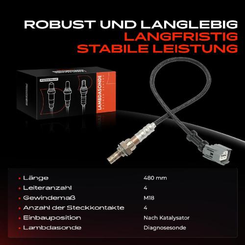 Frankberg 1x Lambdasonde Diagnosesonde Nach Katalysator für Honda Accord VI CF CG CH CK 1998-2003 Bild Frankberg 1x Lambdasonde Diagnosesonde Nach Katalysator für Honda Accord VI CF CG CH CK 1998-2003