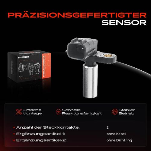 Frankberg 1x Kurbelwellensensor Impulsgeber für Renault Megane II Coupé-Cabriolet Kangoo Express Grand Scénic II Bild Frankberg 1x Kurbelwellensensor Impulsgeber für Renault Megane II Coupé-Cabriolet Kangoo Express Grand Scénic II