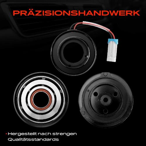 1x Magnetkupplung Klimakompressor für Opel Astra G Vectra Saab 9-3 Cadillac BLS Bild 1x Magnetkupplung Klimakompressor für Opel Astra G Vectra Saab 9-3 Cadillac BLS
