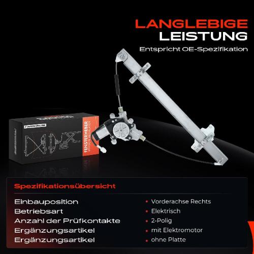 Frankberg 1x Fensterheber Vorne Rechts für Hyundai H-1 Kasten Starex A1 2.4L 2.5L Bild Frankberg 1x Fensterheber Vorne Rechts für Hyundai H-1 Kasten Starex A1 2.4L 2.5L
