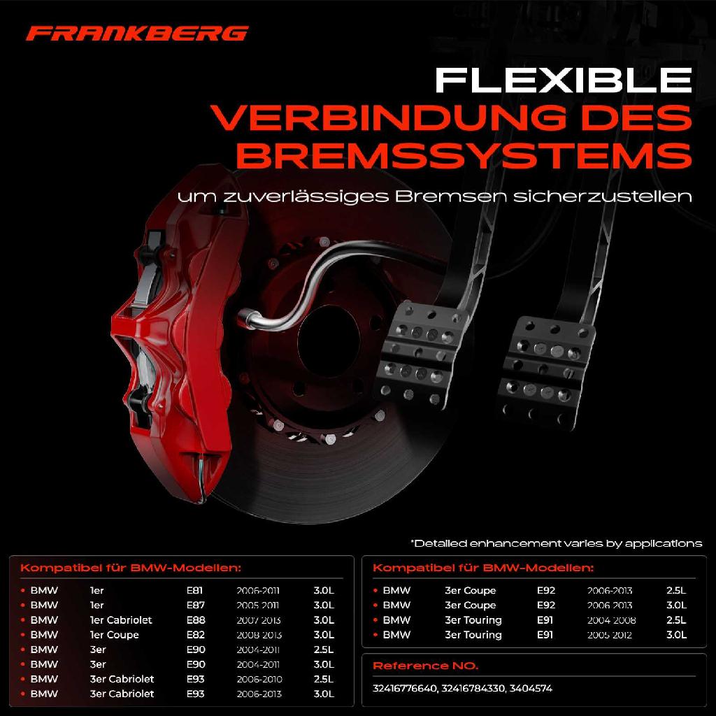 1x Servolenkung Schlauch für BMW 1er E81 E82 3er E90 E91 E92 E93 130i 125i 3.0L