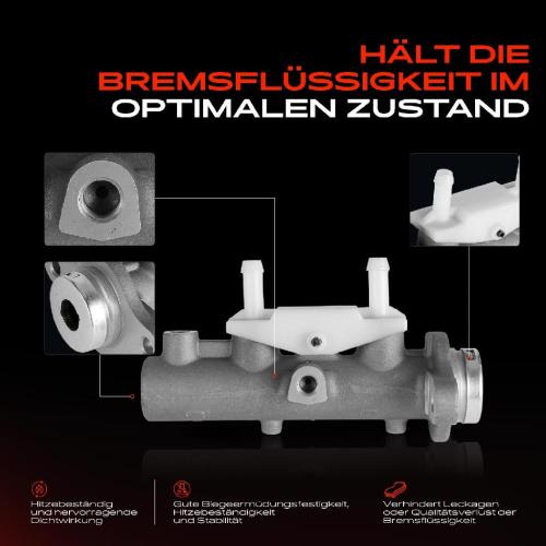 1x Hauptbremszylinder Bremszylinder für Mitsubishi Outlander I CU W 2.0L 2.4L Bild 1x Hauptbremszylinder Bremszylinder für Mitsubishi Outlander I CU W 2.0L 2.4L