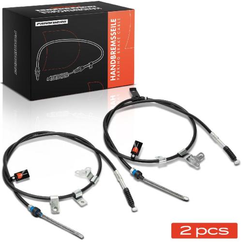 2x Seilzug Feststellbremse Hinterachse beidseitig für Toyota Corolla Stufenheck Kombi E12 Bild 2x Seilzug Feststellbremse Hinterachse beidseitig für Toyota Corolla Stufenheck Kombi E12