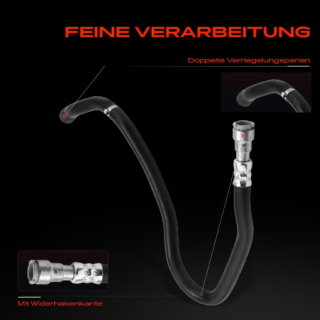 1x Ausgleichsbehälter Schlauch für BMW 1 E81 E82 E87 E88 3 E90 E91 E92 E93 2.5L 3.0L