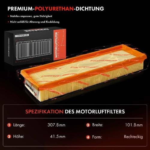 1x Luftfilter Filtereinsatz für Opel Movano Nissan Renault Megane Clio Espace Bild 1x Luftfilter Filtereinsatz für Opel Movano Nissan Renault Megane Clio Espace