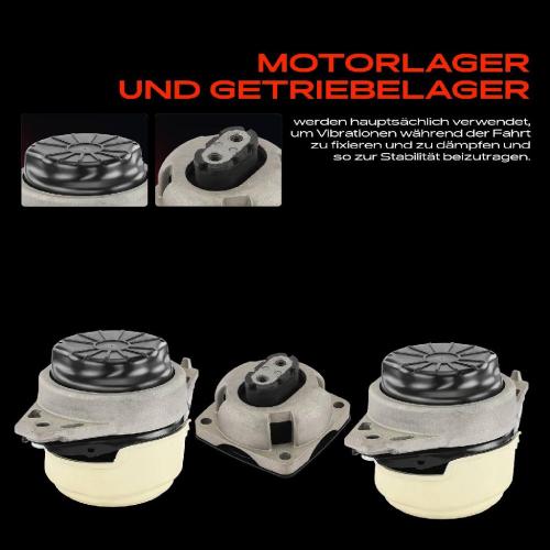 2x Motorlager Getriebelagerlager Vorne und Hinten für Mercedes-Benz GLE W166 Bild 2x Motorlager Getriebelagerlager Vorne und Hinten für Mercedes-Benz GLE W166