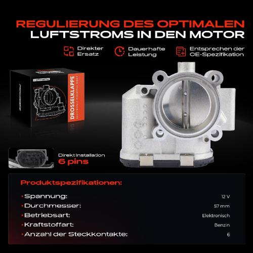 1x Drosselklappe Drosselklappenstutzen für Opel Astra H Corsa D Insignia Meriva Bild 1x Drosselklappe Drosselklappenstutzen für Opel Astra H Corsa D Insignia Meriva