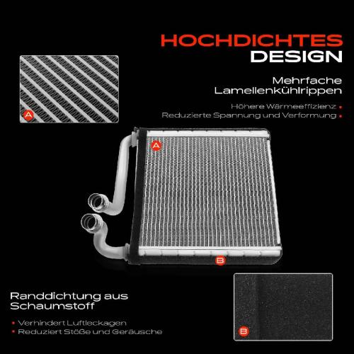 1x Wärmetauscher Innenraumheizung für VW Passat 362 365 Beetle 5C1 5C2 5C7 5C8 Bild 1x Wärmetauscher Innenraumheizung für VW Passat 362 365 Beetle 5C1 5C2 5C7 5C8