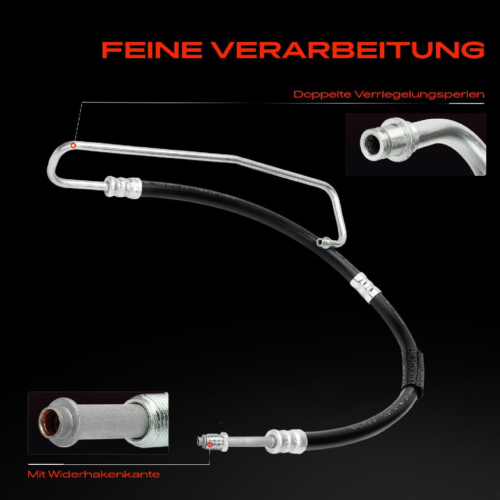 1x Hydraulikschlauch Lenkung für Mercedes-Benz Sprinter 3,5-T Bus Kasten B906