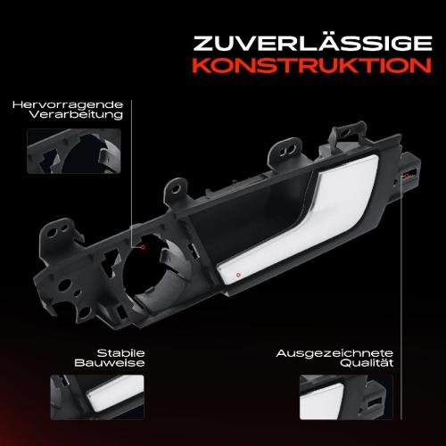 1x Türgriff Hinten Rechts innen für Audi A3 Sportback 1.2L 1.4L 1.6L 1.8L 1.9L 2.0L 3.2L 2004-2013 Bild 1x Türgriff Hinten Rechts innen für Audi A3 Sportback 1.2L 1.4L 1.6L 1.8L 1.9L 2.0L 3.2L 2004-2013