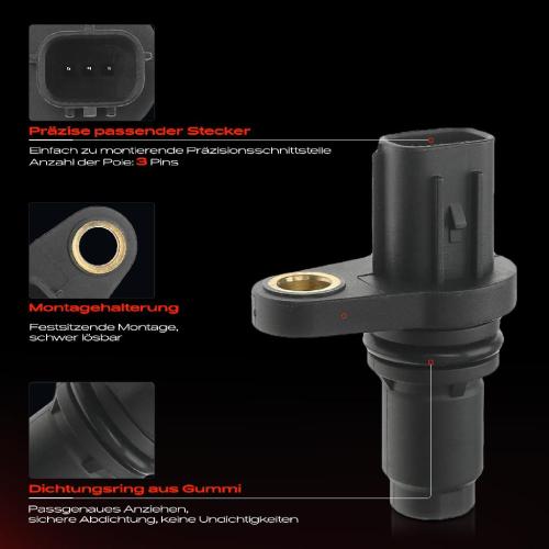 Frankberg 1x Kurbelwellensensor Impulsgeber für Toyota Auris E18 Yaris Corolla IQ Bild Frankberg 1x Kurbelwellensensor Impulsgeber für Toyota Auris E18 Yaris Corolla IQ