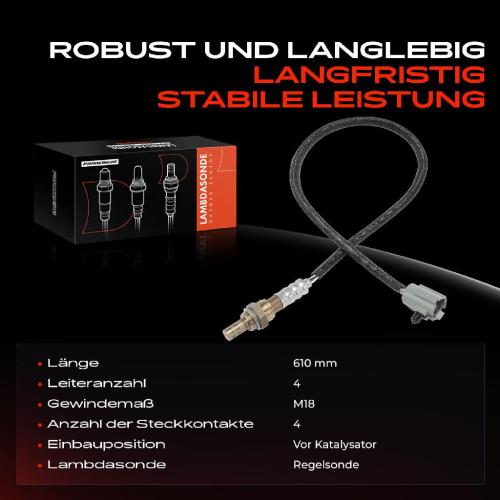1x Lambdasonde Regelsonde Vor Katalysator für Jeep Grand Cherokee I ZJ ZG 4.0L 1991-1999 Bild 1x Lambdasonde Regelsonde Vor Katalysator für Jeep Grand Cherokee I ZJ ZG 4.0L 1991-1999