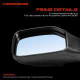 1x Außenspiegel Links für Peugeot 106 I 1A 1C II 1991-2004