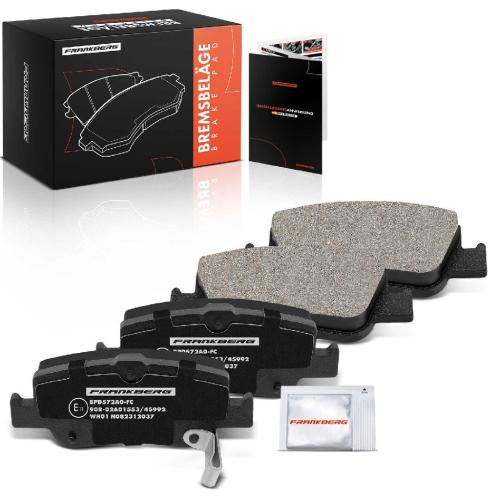 4x Bremsbeläge Hinterachse für Toyota Auris Kombi Van Kasten/Schrägheck Corolla Stufenheck Bild 4x Bremsbeläge Hinterachse für Toyota Auris Kombi Van Kasten/Schrägheck Corolla Stufenheck