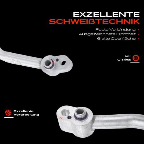 1x Hochdruckleitung Klimaanlage für VW Polo Fox Seat Cordoba Skoda Fabia I 1.4L 1.6L Bild 1x Hochdruckleitung Klimaanlage für VW Polo Fox Seat Cordoba Skoda Fabia I 1.4L 1.6L