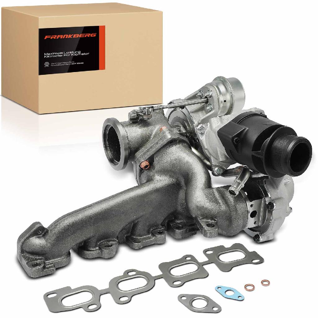 Frankberg 1x Abgasturbolader für VW Amarok 2HA 2HB S1B S6B S7A S7B Amarok Pritsche/Fahrgestell S1B S6B S7B