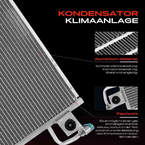 Frankberg 1x Kondensator Klimaanlage für Volvo 850 C70 I S70 V70 I 2.0L-2.5L Bild Frankberg 1x Kondensator Klimaanlage für Volvo 850 C70 I S70 V70 I 2.0L-2.5L
