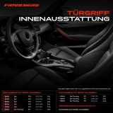 4x Türgriff Innenausstattung Beidseitig für BMW 5er F10 518d 520d 520i 523i 5er Touring F11