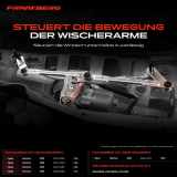 1x Wischergestänge Vorne für Opel Meriva A 2003-2010