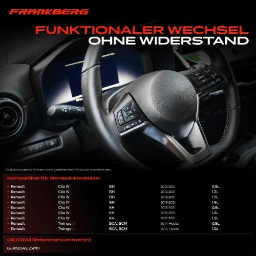 1x Kombischalter Lenkstockschalter für Renault Clio IV BH Twingo III BCA Bild 1x Kombischalter Lenkstockschalter für Renault Clio IV BH Twingo III BCA