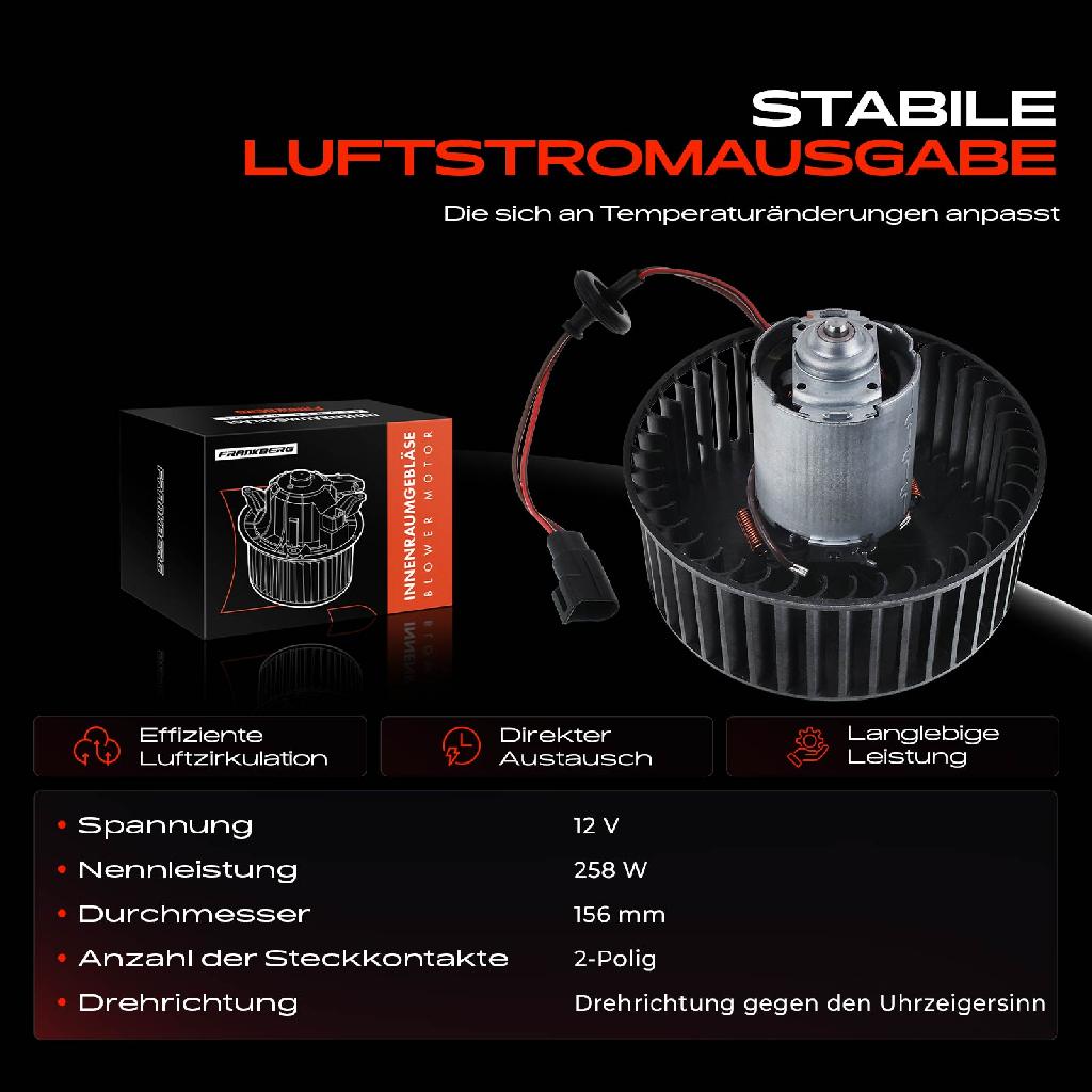 1x Gebläsemotor Innenraumgebläse für Ford Fiesta IV Fiesta KA Puma Mazda 121 III