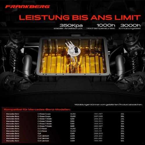 1x Kraftstoffpumpe für Mercedes-Benz C-Klasse Coupe T-Model CL203 S203 CLC-Klasse CL203 C209 A209 Bild 1x Kraftstoffpumpe für Mercedes-Benz C-Klasse Coupe T-Model CL203 S203 CLC-Klasse CL203 C209 A209