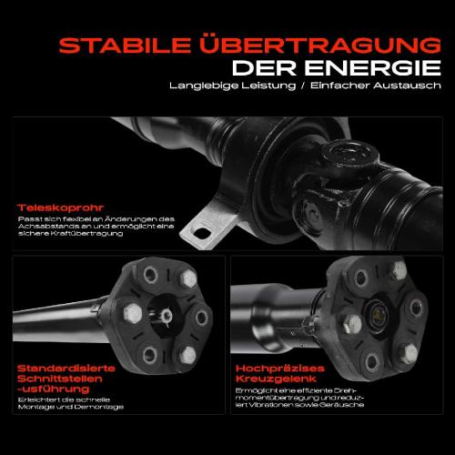 Frankberg 1x Kardanwelle Gelenkwelle Hinterachse für BMW 3er F30 F80 3er Touring F31 4 Cabriolet F33 F83 4 Coupe F32 F82 Bild Frankberg 1x Kardanwelle Gelenkwelle Hinterachse für BMW 3er F30 F80 3er Touring F31 4 Cabriolet F33 F83 4 Coupe F32 F82