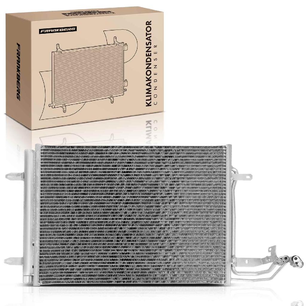 Frankberg 1x Kondensator Klimaanlage für VW Caddy III 2C Touran 1T 1.4L-2.0L