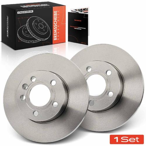 2x Bremsscheiben Vorderachse für VW Transporter IV Bus Kasten Pritsche/Fahrgestell 1990-2003 Bild 2x Bremsscheiben Vorderachse für VW Transporter IV Bus Kasten Pritsche/Fahrgestell 1990-2003