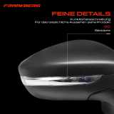 1x Außenspiegel Rechts für Citroën C3 III SX 1.2L 1.5L 1.6L 2018-2024