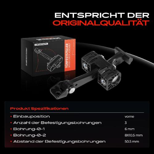 1x Türfeststeller Türfangband Türstopper Vorne für BMW 1er E87 2005-2007 Bild 1x Türfeststeller Türfangband Türstopper Vorne für BMW 1er E87 2005-2007