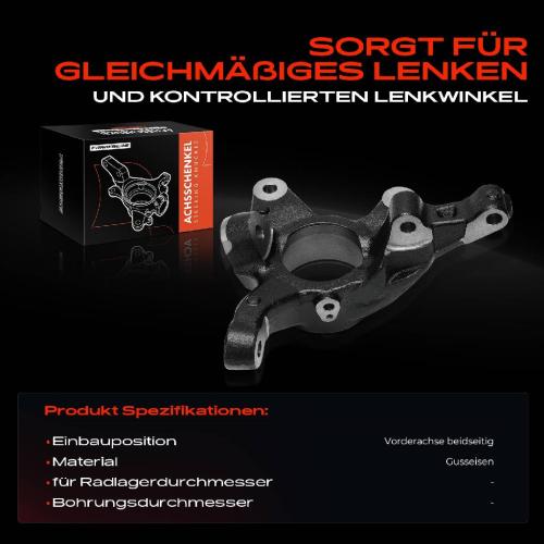 Frankberg 2x Achsschenkel Radaufhängung Vorderachse Beidseitig für Mercedes-Benz W447 Marco V-Klasse Vito Bild Frankberg 2x Achsschenkel Radaufhängung Vorderachse Beidseitig für Mercedes-Benz W447 Marco V-Klasse Vito