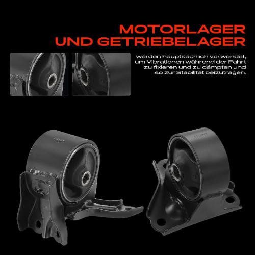 2x Motorlager Getriebelagerlager Vorne für Hyundai Tucson JM KIA Sportage JE KM 2.7L Bild 2x Motorlager Getriebelagerlager Vorne für Hyundai Tucson JM KIA Sportage JE KM 2.7L