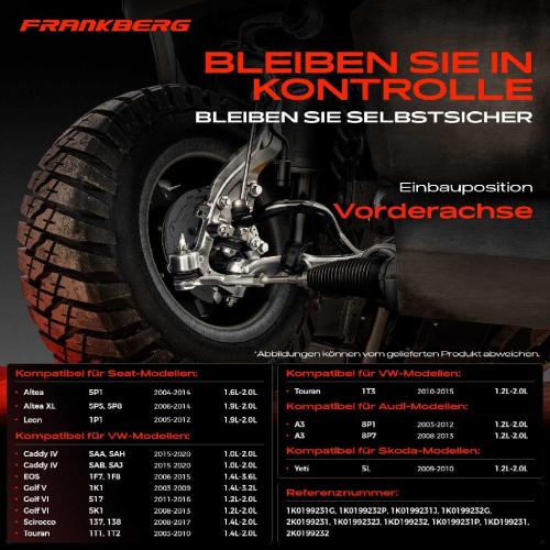 2x Lagerbuchse Vorderachse für VW Caddy Alltrack MPV EOS Golf Plus V Variant VI Jetta Scirocco Touran Bild 2x Lagerbuchse Vorderachse für VW Caddy Alltrack MPV EOS Golf Plus V Variant VI Jetta Scirocco Touran