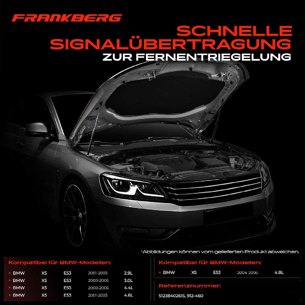 1x Motorhaubenzug für BMW X5 E53 3.0L 4.4L 2003-2006
