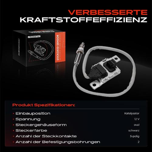 1x Nox Sensor Nitrogen Oxide Lamdasonde Katalysator für VW Caddy Alltrack SAA Caddy IV SAB SAJ Bild 1x Nox Sensor Nitrogen Oxide Lamdasonde Katalysator für VW Caddy Alltrack SAA Caddy IV SAB SAJ