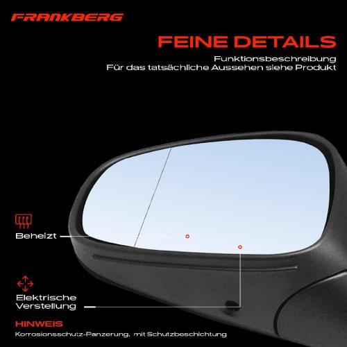 1x Außenspiegel Links für Alfa Romeo Mito 955 0.9L 1.2L 1.4L 1.6L 2008-2018 Bild 1x Außenspiegel Links für Alfa Romeo Mito 955 0.9L 1.2L 1.4L 1.6L 2008-2018