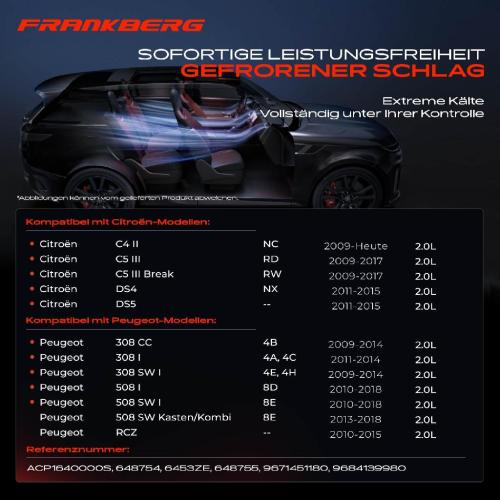 1x Klimakompressor für Citroën C4 II C5 III DS4 Peugeot 308 508 RCZ DS Bild 1x Klimakompressor für Citroën C4 II C5 III DS4 Peugeot 308 508 RCZ DS