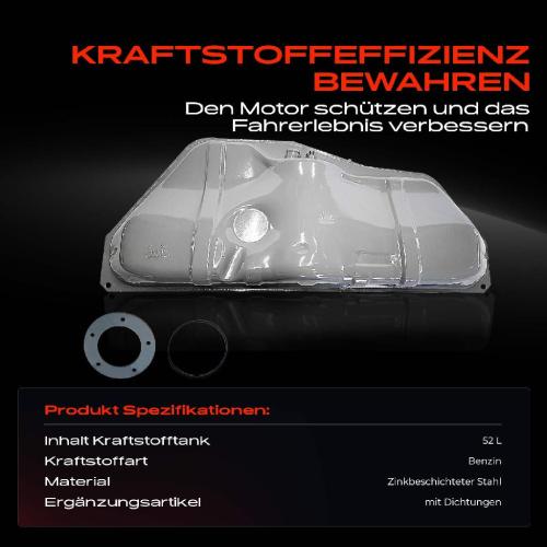 Frankberg 1x Kraftstofftank Kraftstoffbehälter für Opel Astra F Kadett E 1.8L-2.0L Bild Frankberg 1x Kraftstofftank Kraftstoffbehälter für Opel Astra F Kadett E 1.8L-2.0L