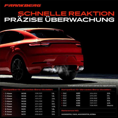 1x Abgastemperatursensor für Mercedes-Benz C-Klasse E-Klasse Cabriolet Coupe GLC Bild 1x Abgastemperatursensor für Mercedes-Benz C-Klasse E-Klasse Cabriolet Coupe GLC