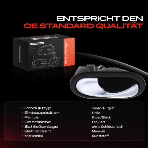 1x Türgriff Links innen für Dacia Duster Logan Express MCV Pick-up Sandero Renault Clio III Grandtour Bild 1x Türgriff Links innen für Dacia Duster Logan Express MCV Pick-up Sandero Renault Clio III Grandtour