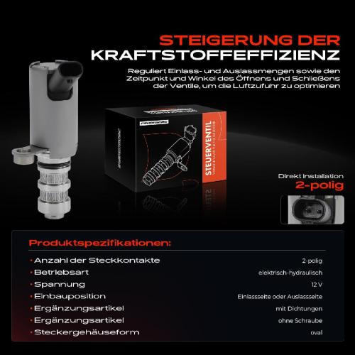 1x Steuerventil Nockenwellenverstellung für VW Golf 7 Polo Audi A3 Skoda Fabia Seat Bild 1x Steuerventil Nockenwellenverstellung für VW Golf 7 Polo Audi A3 Skoda Fabia Seat