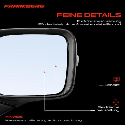 1x Außenspiegel Rechts für Jeep Renegade SUV B1 BU BV Bj ab 2014 Bild 1x Außenspiegel Rechts für Jeep Renegade SUV B1 BU BV Bj ab 2014